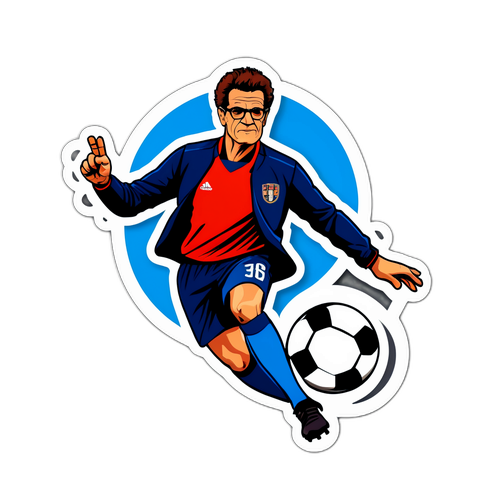Adesivo Sportivo di Fabio Capello
