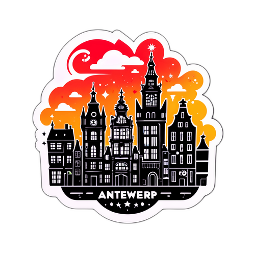 Een lachende vonk in Antwerpen