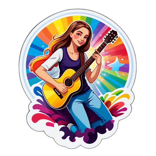 Ваня Дмитриенко с гитарой