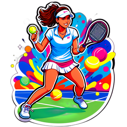 Actionfyldt Tennisskud