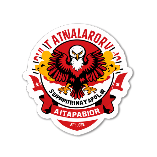 Antalyaspor'un Coşkusunu Yaşayın! Destek Sticker'ı ile Renkli Bir Geldi!