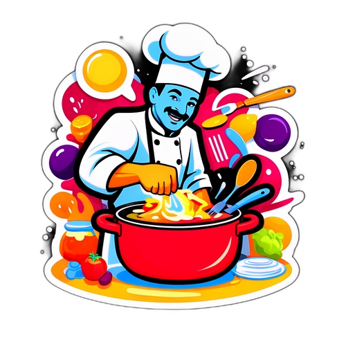 שף בתחרות בישול