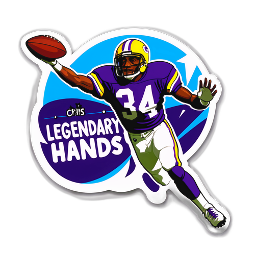 Legendary Hands Tribute Sticker