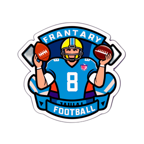 Fantasy Football Spirit Sticker