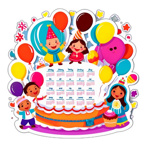 Stiker Kalendar Hari Ayah 2025