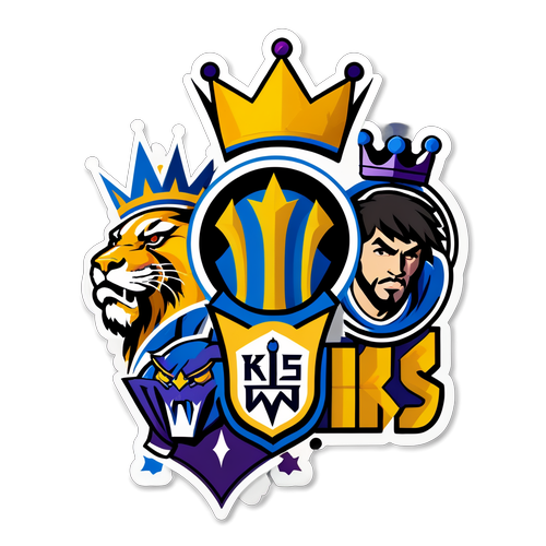 Sticker para sa Laban ng Kings at Warriors