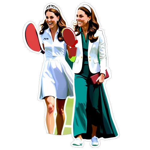 Eleganza Reale: Scopri l'Amore di Kate Middleton per il Tennis a Wimbledon!