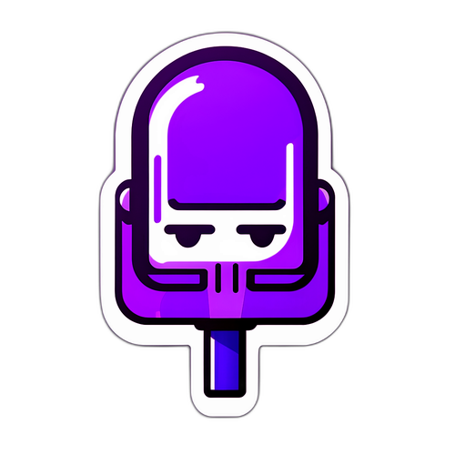 Наліпка з логотипом Twitch