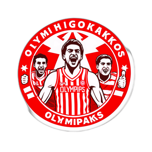 Ολυμπιακός: Εορτασμός Μεγάλης Νίκης