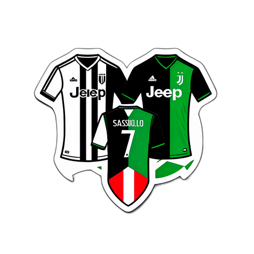 Stiker Perlawanan Sassuolo vs Juventus