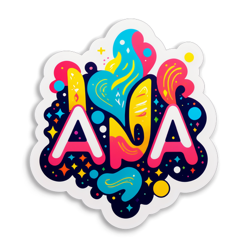 Sticker Motivasi 'Anda' yang Ceria