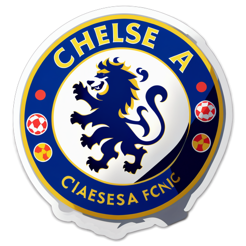 Nálepka Chelsea FC