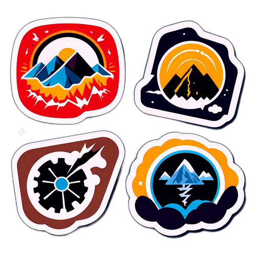 Αναπαράσταση σεισμών με εικονίδια που δείχνουν τις επιπτώσεις