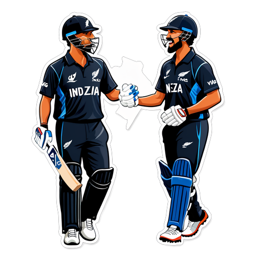 IND vs NZ: ये Sticker बताएगा क्रिकेट की सबसे बड़ी राइवलरी की सच्चाई!