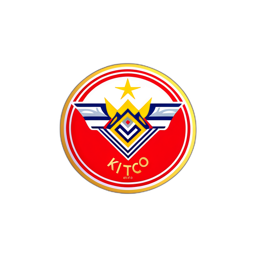 Nhãn dán logo Kitco với hình ảnh vàng và bạc