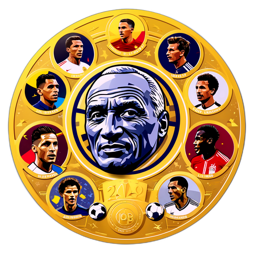 Design premiato del Ballon d'Or 2025