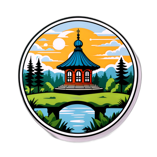 Skogskyrkogården Sticker