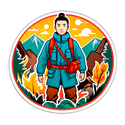 展示林北的荒野生存时刻