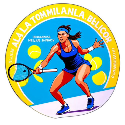 Ajla Tomljanovic i aktion