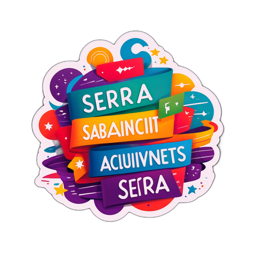 Serra Sabancı'nın Başarılarını Sembolize Eden Çıkartma