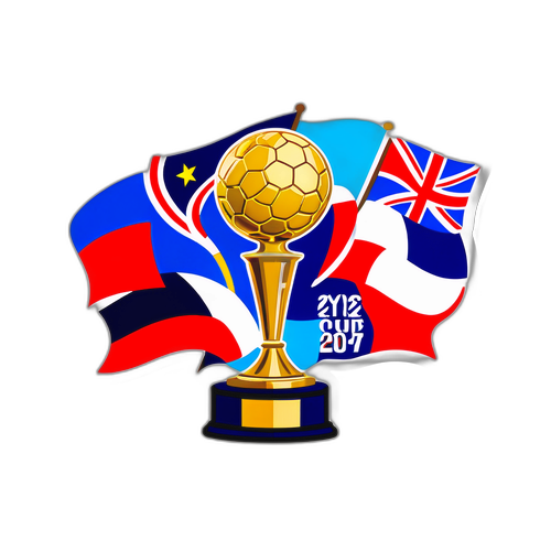 Ryder Cup 2027 Trofé med Flagg