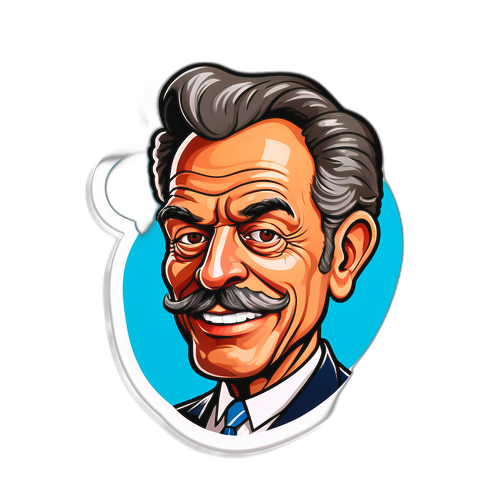 Portrait caricatural de Santos