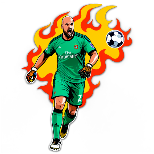 Pepe Reina in Azione