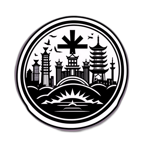 南京大屠殺紀念貼紙