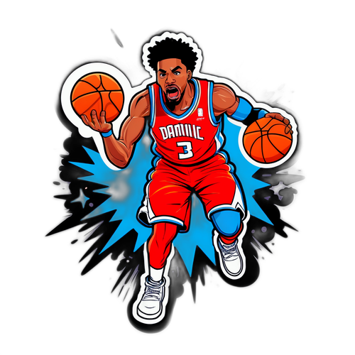 Δυναμικό Αυτοκόλλητο Μπάσκετ