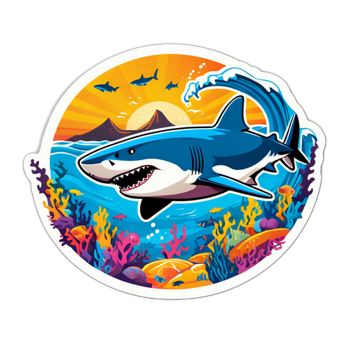 Shark Adventure in the Ocean