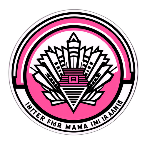 Aufkleber für Inter Miami-Fans