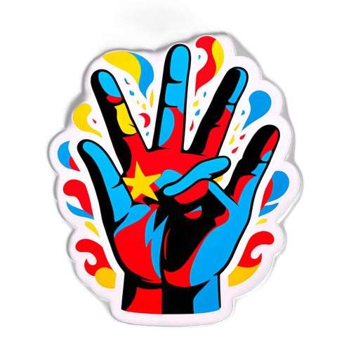 Стickers для теми терористичного нападу: мир та єдність