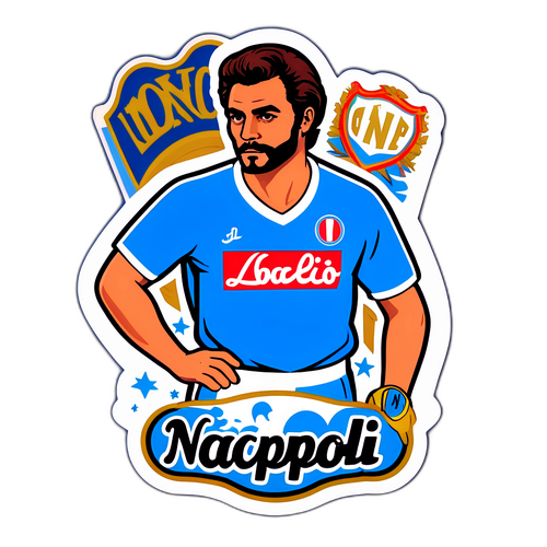 Sticker ya Kihistoria ya Napoli