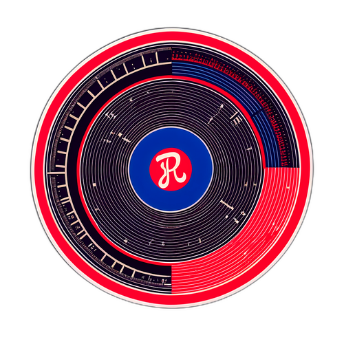 Europeisk rekord med pi decimaler spiral design