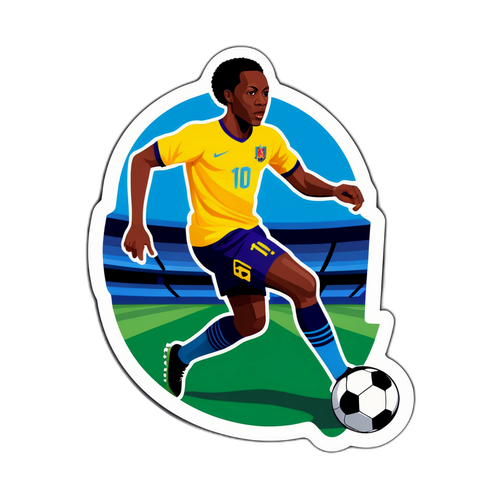 Madueke Futbol Sticker