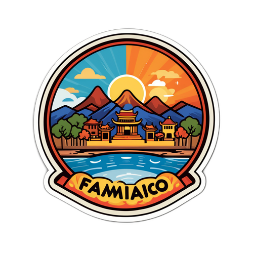 Diseño de sticker de Famalicao