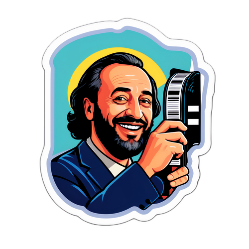 Autocollant humoristique de Kad Merad