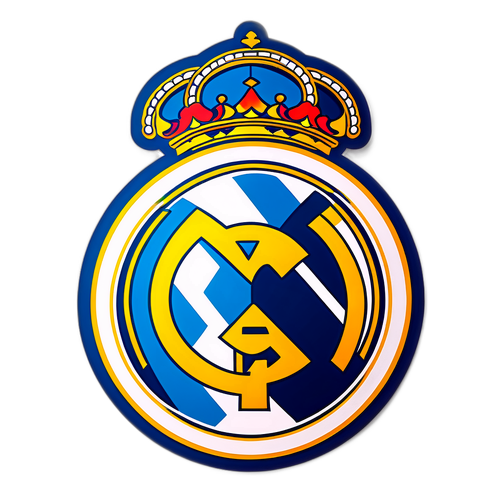 Nhãn dán biểu tượng Real Madrid