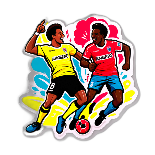Angers dhidi ya Brest - Sticker ya Mashabiki