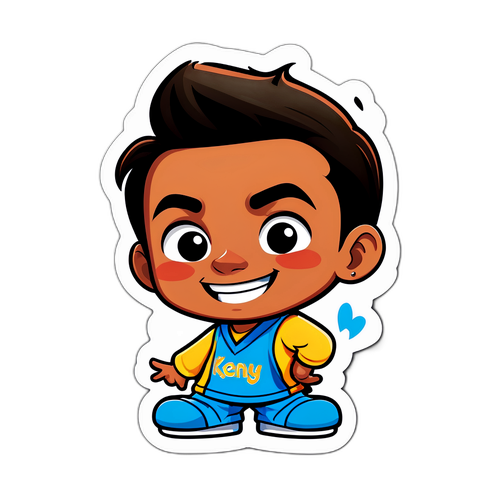 Keny Arroyo Hayranları için Sticker