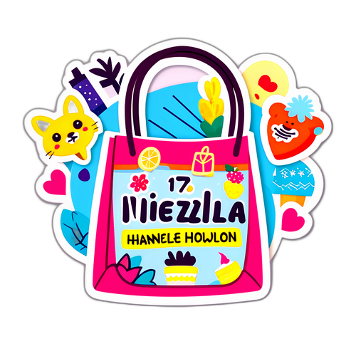 Colorowa ilustracja promująca Niedzielę Handlową 17 sierpnia