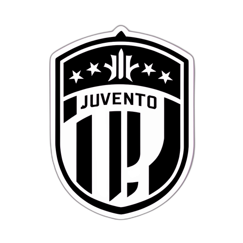 Sticker ya Alama ya Juventus