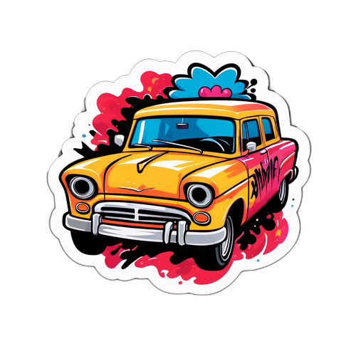 Hukuksuz Sokakların Hikayesi: Graffiti Tarzı Sticker