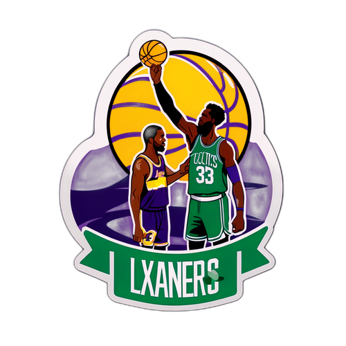 Échange de Maillots Lakers et Celtics