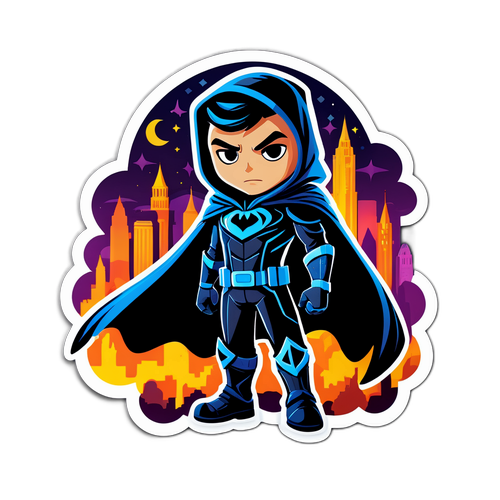 Personagem Misterioso com Capa