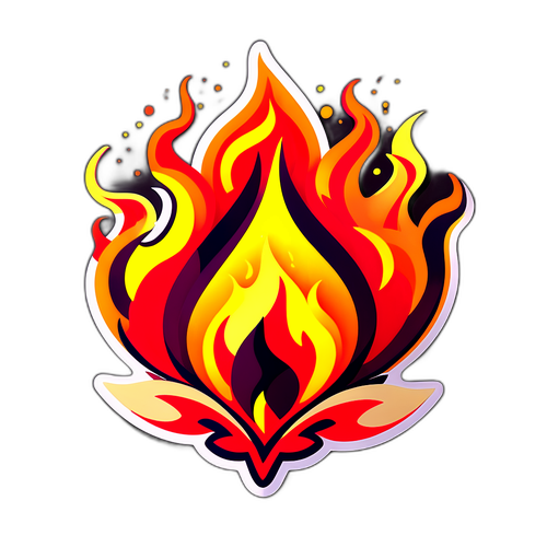 Sticker Foc Fuego