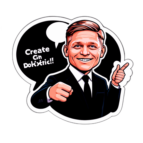 Karikatura Roberta Fica