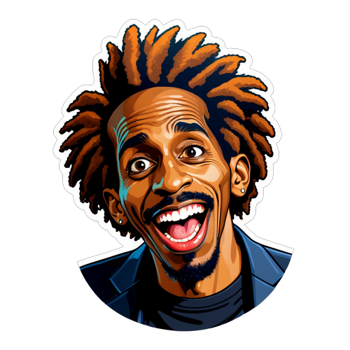 Cheka na Eric Omondi: Sticker ya Vichekesho Inayoleta Furaha ya Pesa!