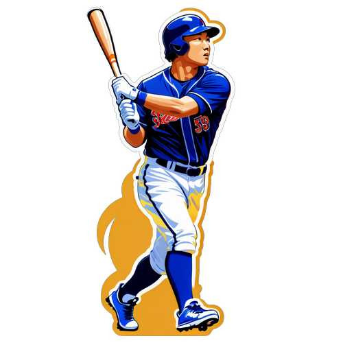 Ha-Seong Kim Baseball Sticker