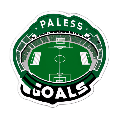 Stiker Meriah Perebutan Palmeiras vs Corinthians